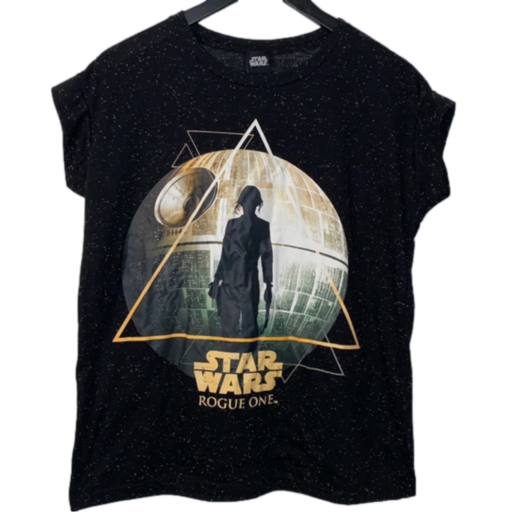 Star Wars Gray Graphic Short Sleeve Tee